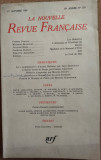 LA NOUVELLE REVUE FRANCAISE/OCTOBRE 1967(EUGENE IONESCO:LE PIED DU MUR/M.DEGUY+)