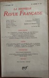 Cumpara ieftin LA NOUVELLE REVUE FRANCAISE/OCTOBRE 1967(EUGENE IONESCO:LE PIED DU MUR/M.DEGUY+)