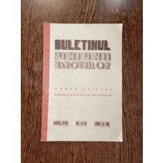 Buletinul Uniunii Barourilor Anul XVII Nr. 8-10 1941, X-XII