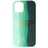 Husa Silicon Rainbow Apple iPhone 12 Pro - Protectie Premium, Model No.02