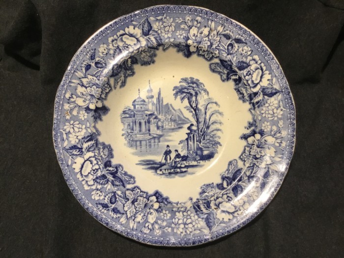 Farfurie deosebita Bosphorus J Marshall &amp; Co secol XIX !