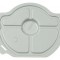 COVER-BEARING:SDC18809,EGI,T0.8,W108.6,L DC63-01263A Uscator de rufe Samsung DV90TA040AX/LE SAMSUNG