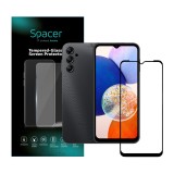 FOLIE STICLA Spacer pentru Samsung Galaxy A14, grosime 0.3mm, acoperire totala ecran, strat special anti-ulei si anti-amprenta, Tempered Glass, sticla