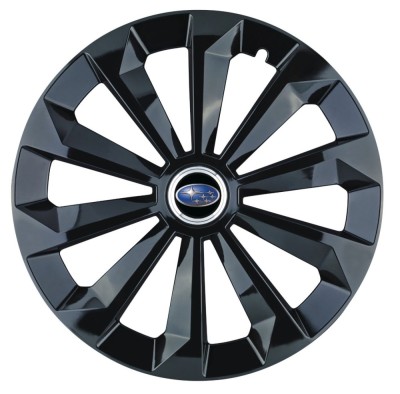 Set 4 capace roti Fame negru R14 pentru gama auto Subaru foto