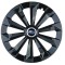 Set 4 capace roti Fame negru R14 pentru gama auto Subaru