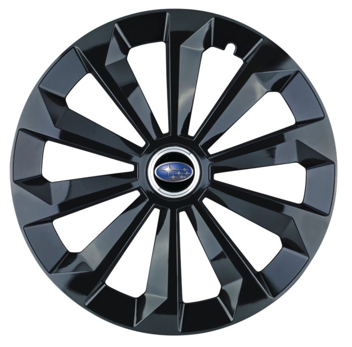 Set 4 capace roti Fame negru R14 pentru gama auto Subaru