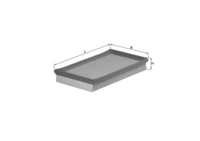 MAHLE LX 1148 Filtru aer foto