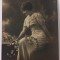 Fotografie de epoca, femeie eleganta, 1919