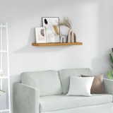 VidaXL Raft de perete Pe perete Bej 80 x 23,5 x 4 cm Lemn compozit 42019992