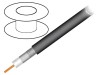 Cablu coaxial RG11 305m PVC negru 10,03mm