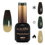 Cumpara ieftin Oja Semipermanenta Termica 3 Culori LUXORISE ThermoCool - Fantasy Night 10ml