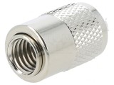 Mufă UHF PL-259 Tată Lipire Cablu Argintat
