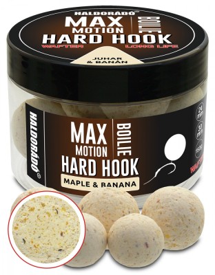Haldorado - Boilies de carlig MAX MOTION Boilie Hard Hook Wafter 24, 30 mm, 150g - Artar &amp;amp; Banana foto
