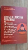 Aplicatii ale cercetarii operationale in probleme de conducere, organizare si planificare a lucrarilor de investitii- A.Macris