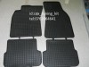 Covorase Auto Cauciuc Tip Tavita Audi A6 (2006-2009) Negru. Set Dedicat Protectie Podea, Margini Inalte