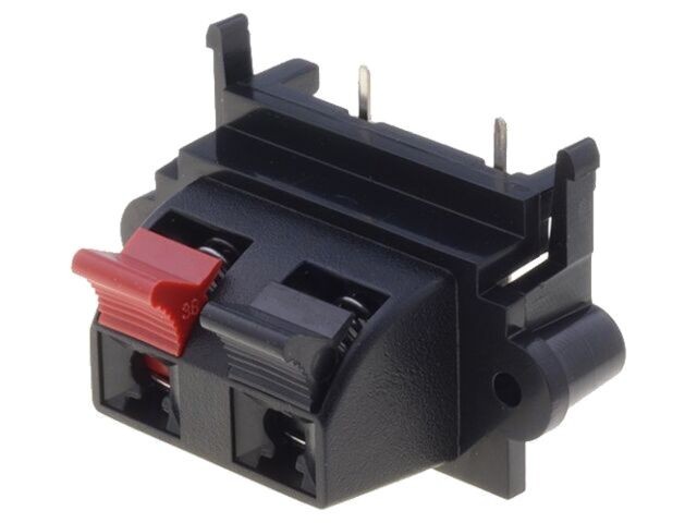Conector difuzoare PCB THT 2 borne