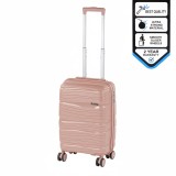 TraveLux Voyager valiză de cabină cu hard top 55x40x20 cm rose gold