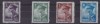 RO-0110-ROMANIA 1930-Lp 87-CAROL II Posta aeriana Serie nestampilat cu sarniera
