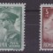 RO-0110-ROMANIA 1930-Lp 87-CAROL II Posta aeriana Serie nestampilat cu sarniera