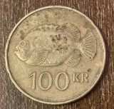 C50 - Moneda foarte veche - Islanda - 100 coroane / kronur - 1995