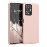 Husa pentru Xiaomi 11T / 11T Pro, Silicon, Roz, 56245.225, kwmobile, Carcasa