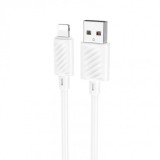 Cablu Date si Incarcare USB-A - Lightning HOCO X88, 18W, 2m, Alb