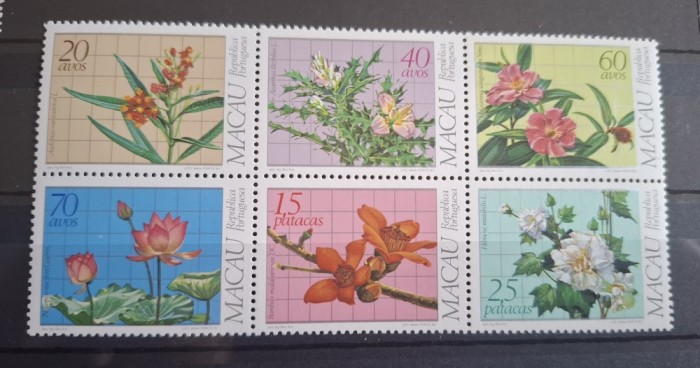 Macau MNH 1983 - Flori