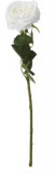 Floare artificiala Rose, 12x12x63 cm, poliester, alb, Excellent Houseware
