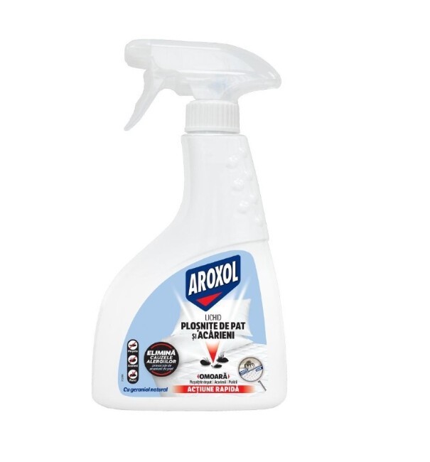 Aroxol spray lichid ploșnițe de pat și acarieni 300ml
