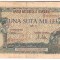 SV * Romania 100000 / 100 MII LEI 1945 , 7 AUGUST * Data Mai RARA !