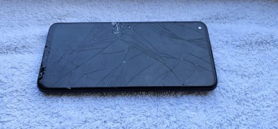 Telefon mobil Oppo A72, Dual SIM, 128GB, 4G, Black MODEL CPH2067 DISPLAY SPART , VIBREAZA LA INCARCARE . foto