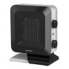 Radiator ceramic Heinner, 1400 W, 2 trepte putere, termostat reglabil, Negru