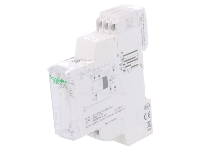 Timer digital SPDT 0.1s-100h