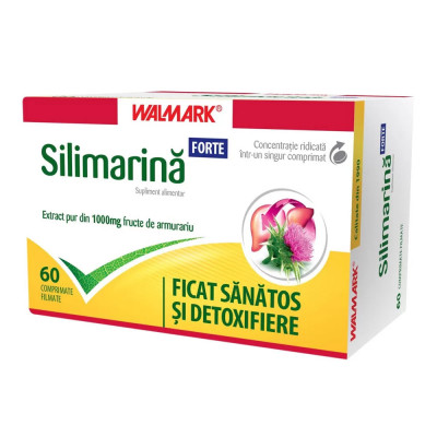 Silimarina Forte, 60 comprimate, Walmark foto