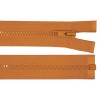 Fermoar plastic detasabil, lungime 80 cm, Bej maroniu, Crisalida