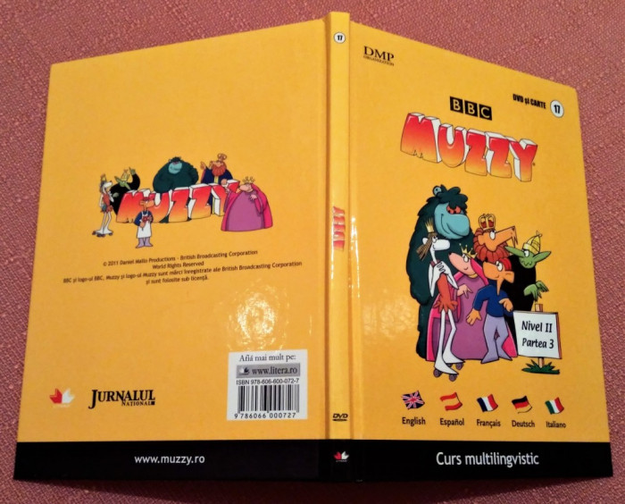 BBC Muzzy. Curs Multilingvistic Nivel II Partea 3 Volumul 17 - Contine DVD