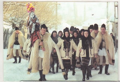 bnk cp Sarbatori in Transilvania - La colindat - necirculata foto