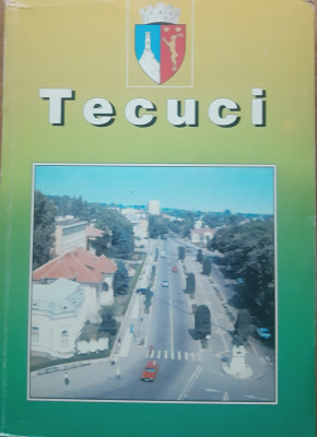 Monografie Tecuci - Stefan Andronache - Dedicatie din partea autorului foto