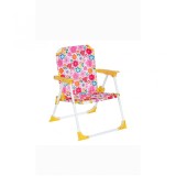 Scaun Copii Pliabil Camping model Floral 37.5x36x47 cm, Oem