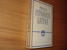 PROZA ISTORICA LATINA. CAESAR-SALLUSTIUS-TITUS LIVIUS-TACITUS- SUETONIUS * foto