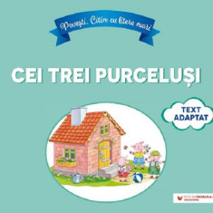 Povesti. Citim cu litere mari. Cei trei purcelusi