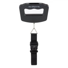 C&acirc;ntar Digital Bagaje, Precizie, Greutate Maximă 50kg, Funcție Oprire Automată, Negru