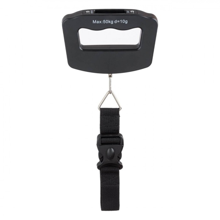 C&acirc;ntar Digital Bagaje, Precizie, Greutate Maximă 50kg, Funcție Oprire Automată, Negru
