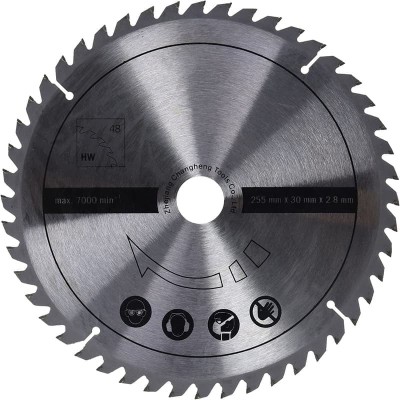 Disc pentru fierastrau circular, taiere lemn Scheppach 7901200706, O255x30 mm, 48 dinti foto