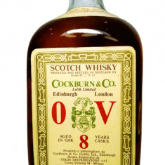 RARE SCOTCH WHISKY COCKBURN & CO, O V AGED 8 YO CL 75 GR, 43, ANII 60 IMP. ITALY