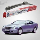 Cumpara ieftin Ștergătoare Mercedes-Benz CLK Coup&eacute; C208 1997-2002 | Set Față Flat &ndash; TeamCar&reg;