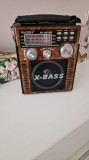 Boxa Radio, FM, AM, SW, MP3, cu acumulator si baterii, XB1051