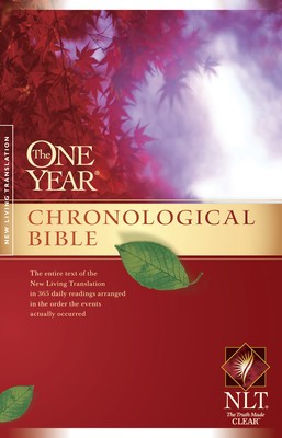 One Year Chronological Bible-NLT foto