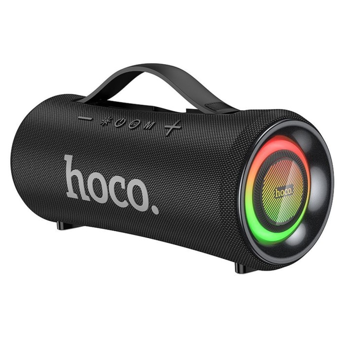 Boxa Bluetooth LED HOCO HA10, 2A 20W, Autonomie 4h, Black