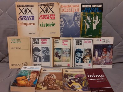 DUELISTII/INIMA INTUNERICULUI/LORD JIM/TARMUL REFUGIULUI/NOSTROMO-JOSEPH CONRAD foto